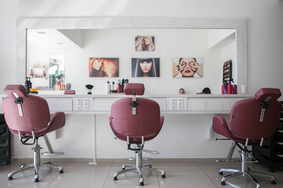 Salon Innenansicht